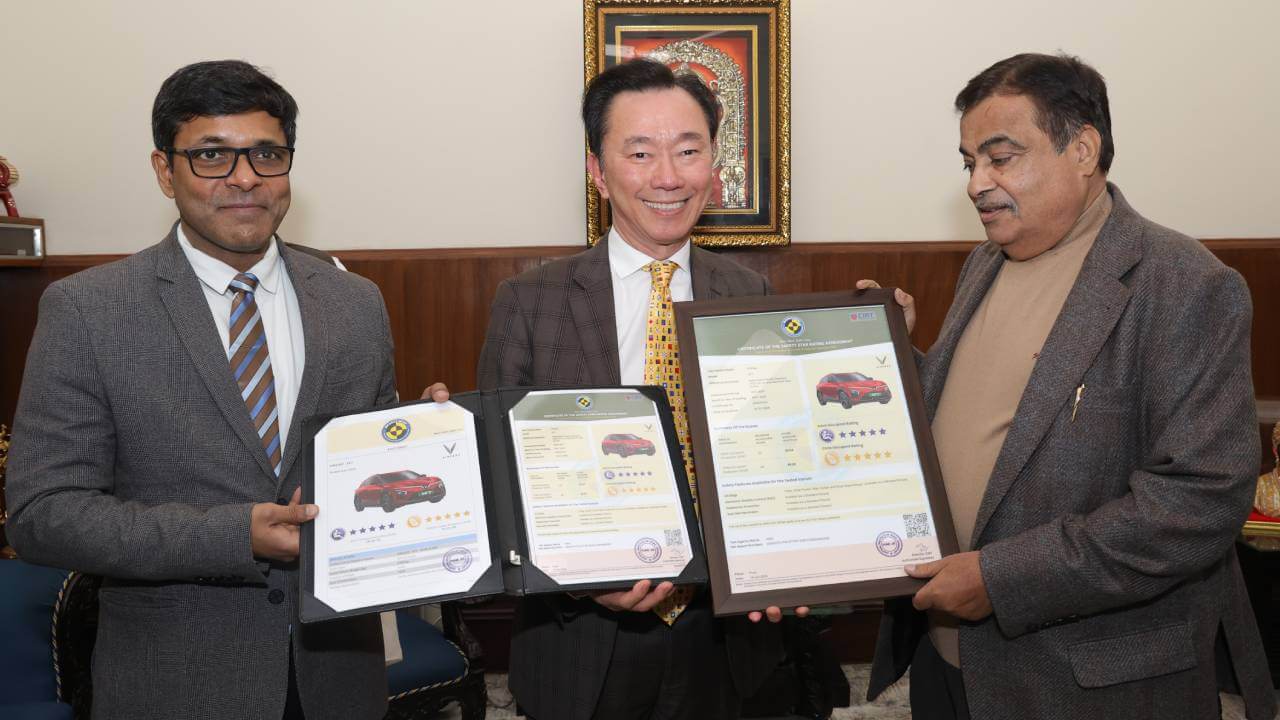 VinFast की बड़ी जीत: VF 6 और VF 7 को मिला भारत NCAP में 5-स्टार सुरक्षा सर्टिफिकेशन