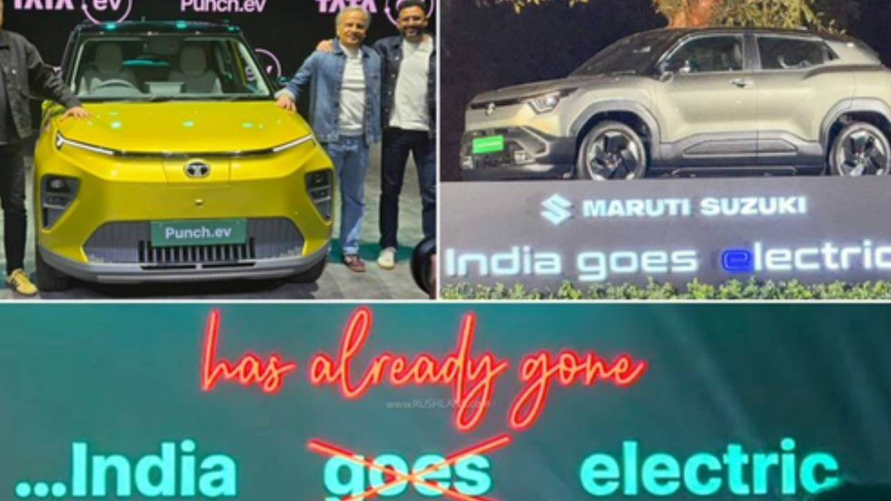 EV जंग तेज: Maruti के “India Goes Electric” कैंपेन पर Tata का पलटवार, कहा-देश पहले ही इलेक्ट्रिक
