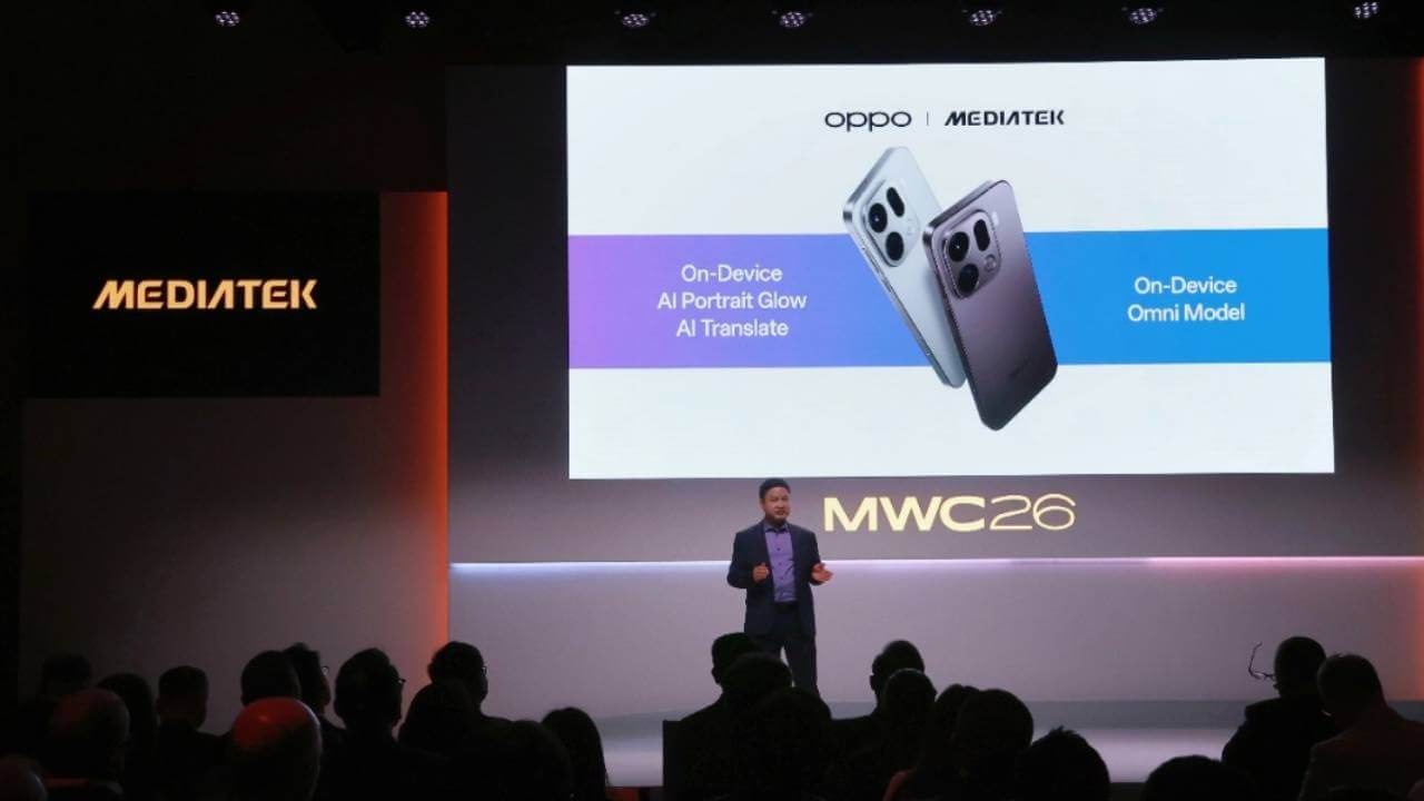 OPPO और MediaTek का AI धमाका: MWC 2026 में दिखी नई ताकत, AI से लैस होंगे अगले जेनरेशन के स्मार्टफोन
