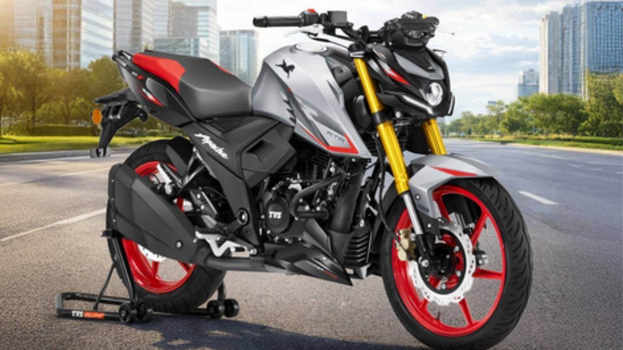 1.25 लाख रुपये में नई Apache RTR 160 4V, फीचर्स का पावरहाउस बनी स्टाइलिश बाइक
