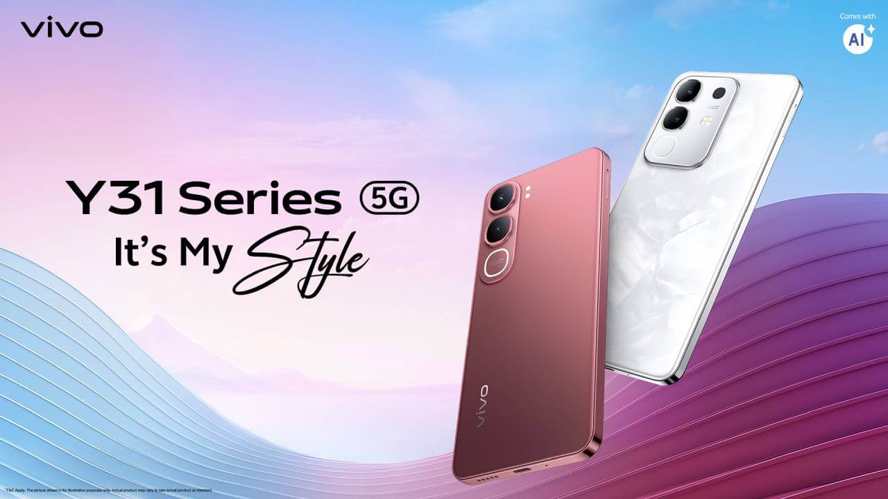 Vivo की नई Y31 सीरीज़ लॉन्च: 6500mAh की बैटरी, मिलिट्री-ग्रेड मजबूती और 4K वीडियो रिकॉर्डिंग के साथ