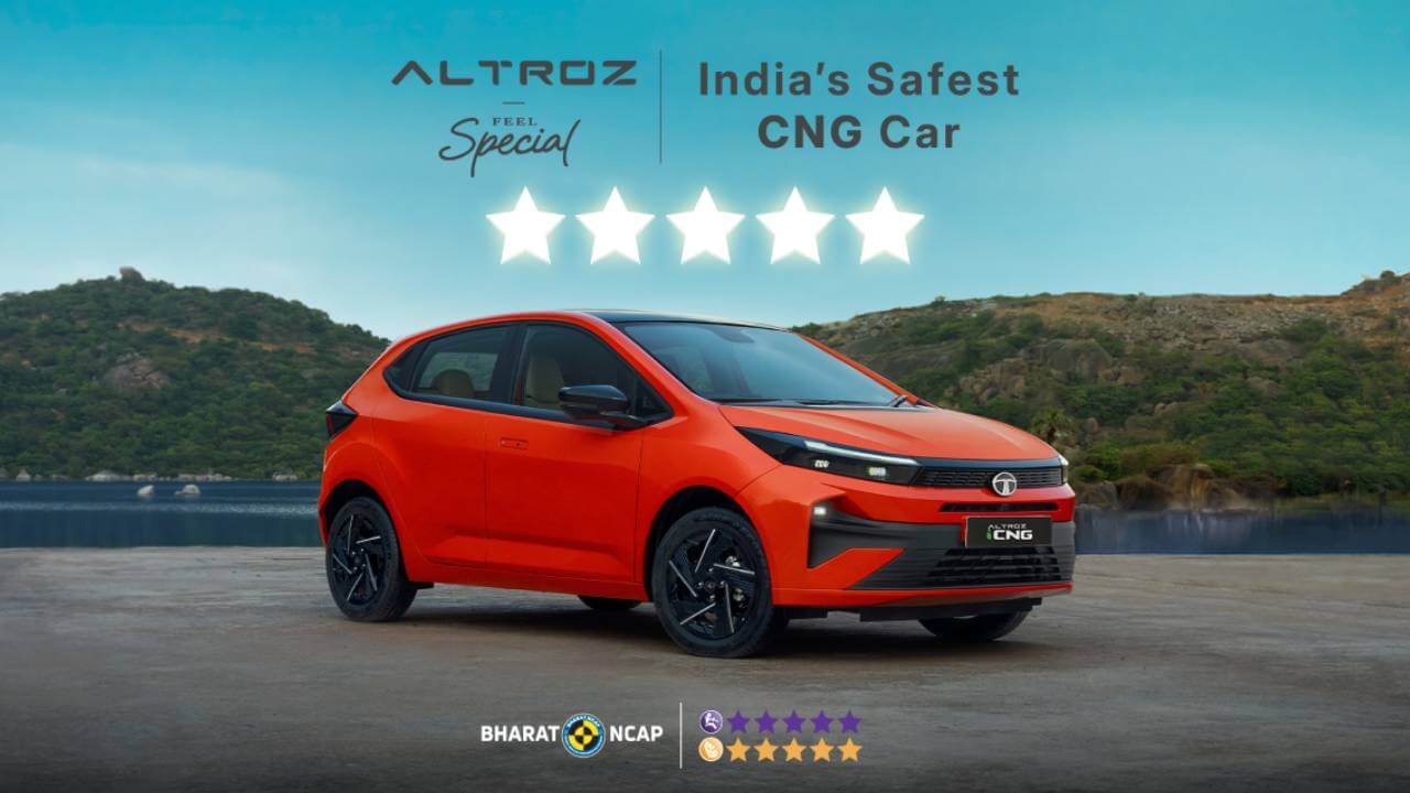 इंडिया की सबसे सुरक्षित छोटी कार बनी Tata Altroz, Bharat NCAP टेस्ट में मिले 5-स्टार