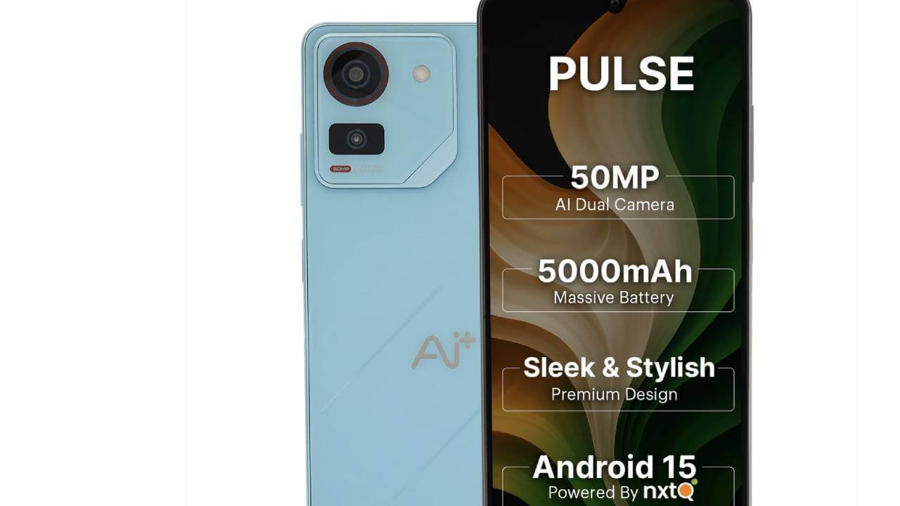 Big Billion Days में 22 सितंबर से Ai+ Smartphones पर बंपर छूट : Pulse 4,499 रुपये और Nova 6,999 रुपये में