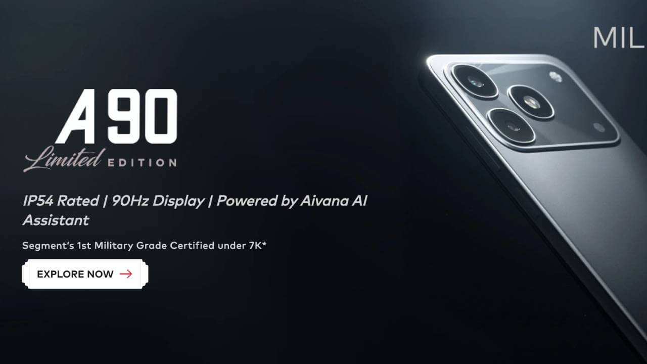 सिर्फ 7,299 रुपये में धमाका : itel A90 Limited Edition 128GB लॉन्च