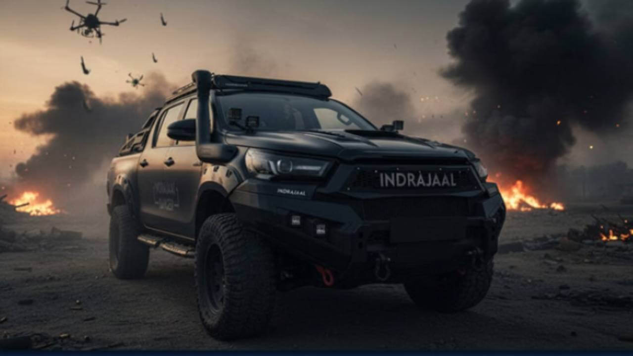 ड्रोन की अब खैर नहीं: मैदान में उतरा INDIA का मोबाइल AI जंगबाज़ Indrajaal Ranger