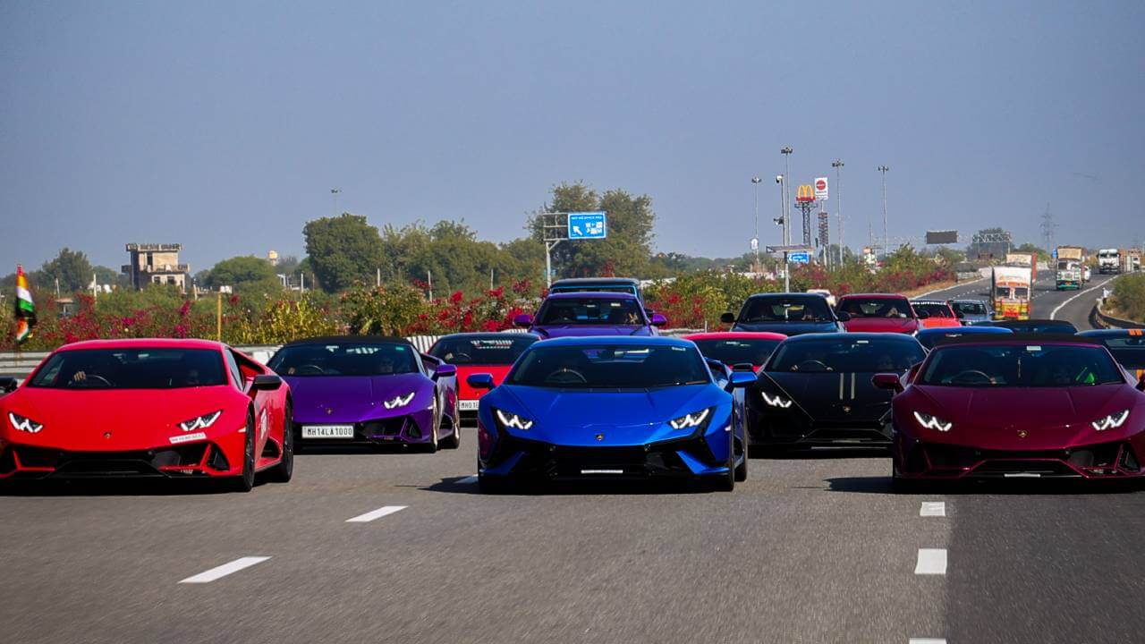 Lamborghini Esperienza Giro India 2025: नार्थ से साउथ इंडिया तक लग्ज़री ड्राइविंग का शाही जश्न