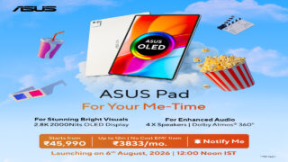ASUS Pad की भारत में एंट्री ! 45,990 में प्रीमियम OLED टैबलेट