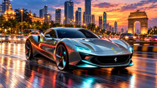 8.5 करोड़ की Ferrari की पहली E-सुपरकार आई INDIA ! 2.5 सेकंड में 100 की रफ्तार