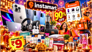 1.19 लाख का iPhone, 49 रुपये का होम डेकोर! Instamart की फेस्टिव सेल में उड़ेगा गर्दा