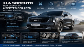 4 सितंबर को आ रही Kia Sorento, हाइब्रिड इंजन के साथ AWD और स्मार्ट AI असिस्टेंट