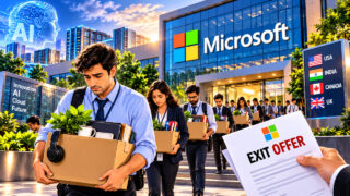 Microsoft में बड़ी छंटनी की तैयारी, 60 हजार कर्मचारियों को एक्जिट ऑफर