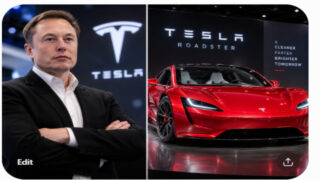 Tesla Roadster का काउंटडाउन शुरू, 1 अक्टूबर को सुपरकार से पर्दा उठाएंगे एलन मस्क