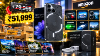 Nothing Phone 3 पर 28,000 रुपये की छूट, Amazon पर दाम हुए धड़ाम