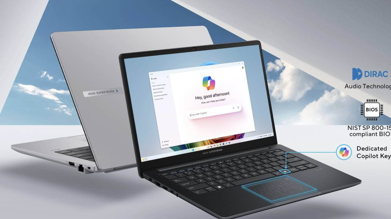 अब ASUS ExpertBook लैपटॉप बनेगा प्रोफेशनल लाइफ की बुलेटप्रूफ जैकेट