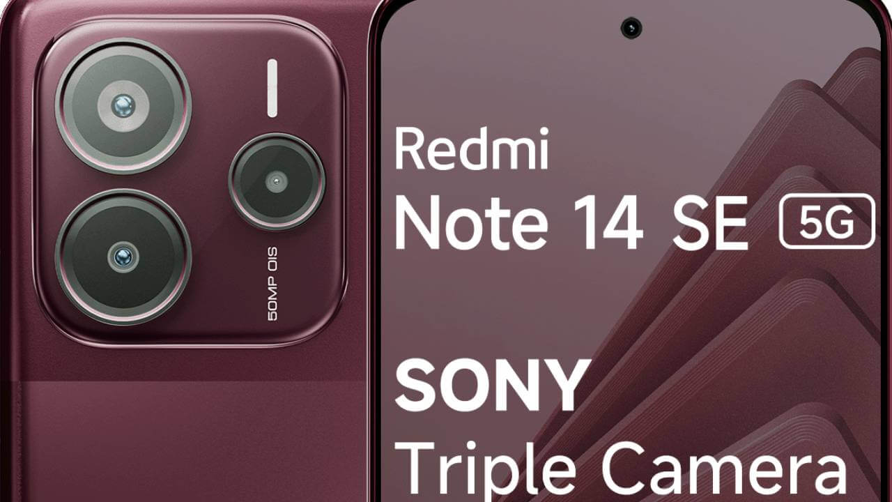 13,999 रुपये में Redmi Note 14 SE 5G : बजट में फिट, फीचर्स सुपरहिट
