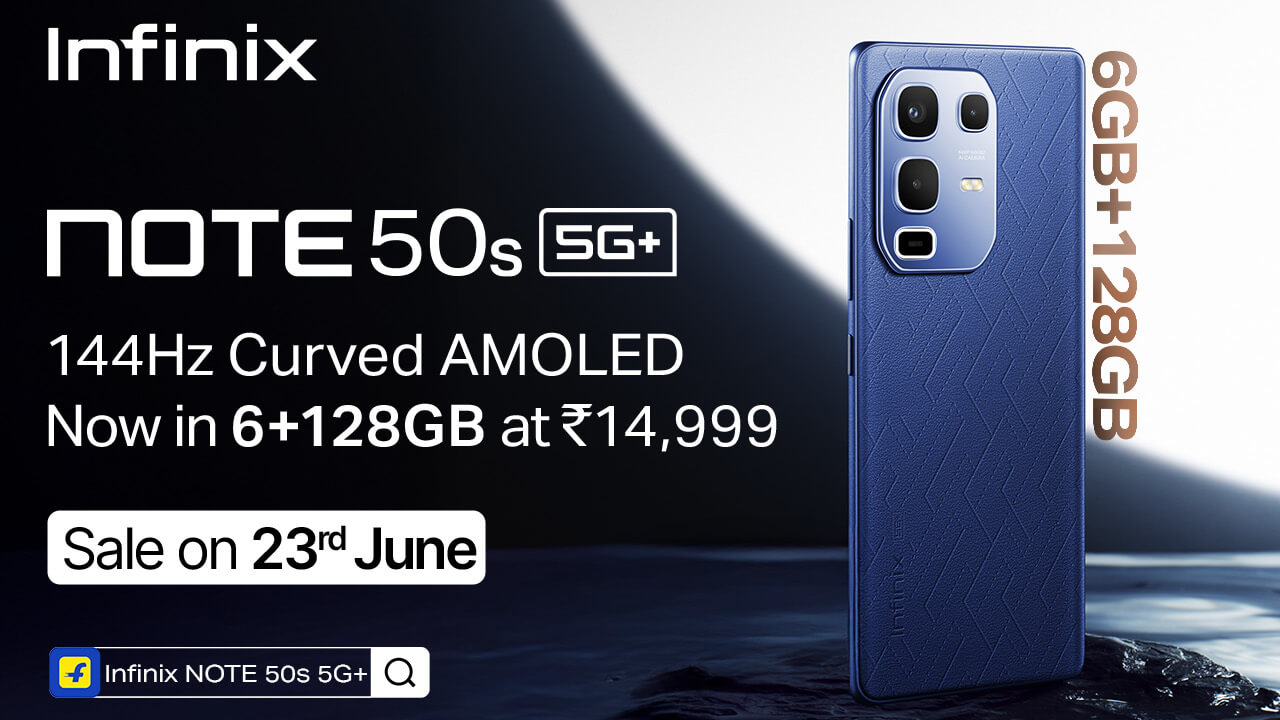14,999 रुपये में Infinix NOTE 50s 5G+ : केवल स्मार्टफोन नहीं, स्टाइलिश ऑलराउंडर
