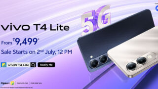 9,999 में 5G का तूफान : स्मार्ट और स्टाइलिश vivo T4 Lite लॉन्च