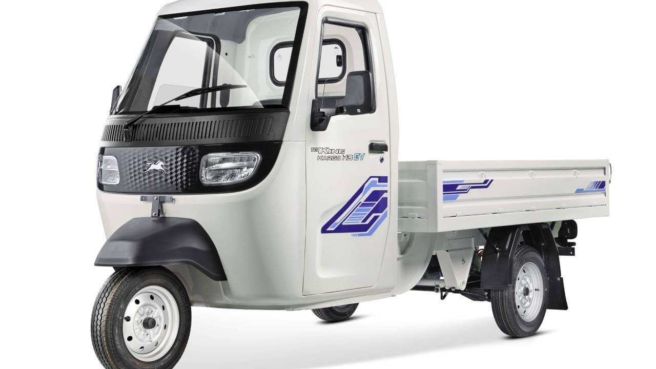 TVS ने लॉन्च किया ‘King’ कार्गो EV, ₹3.85 लाख में मिलेगी शानदार टेक्नोलॉजी और 5G कनेक्टिविटी