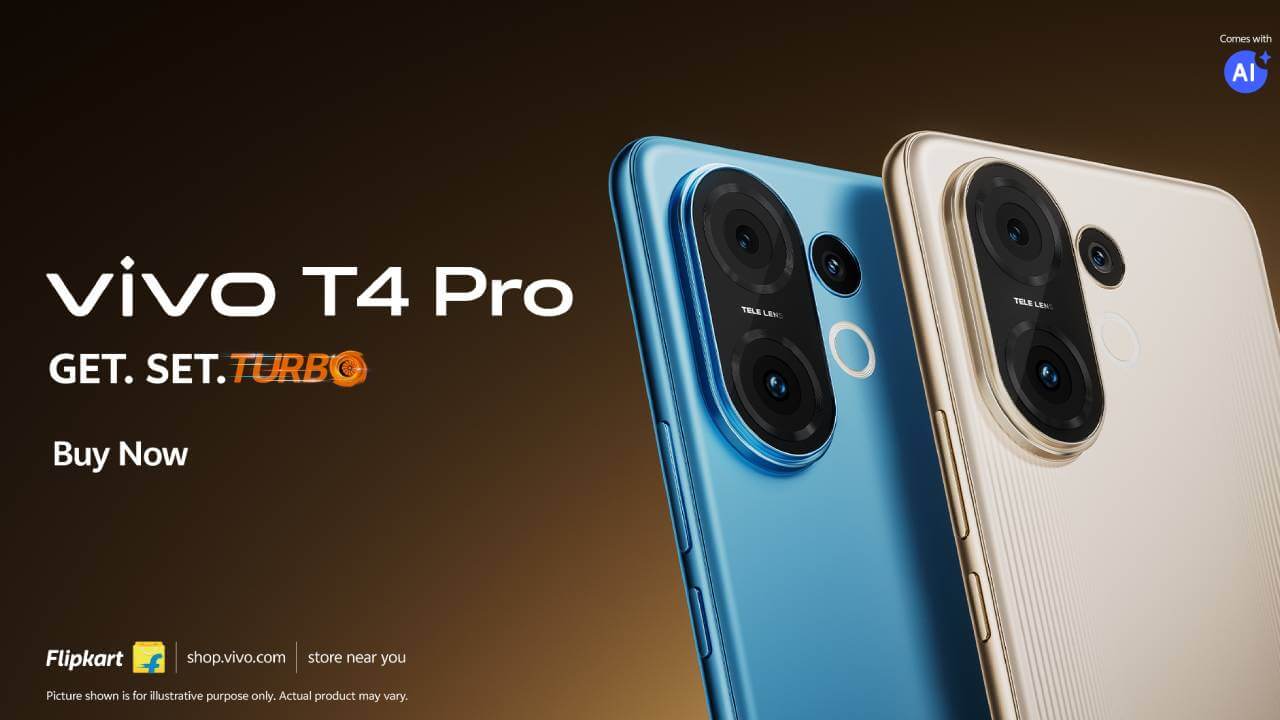 vivo T4 Pro खरीदने का आज आखिरी मौका: 50MP टेलीफोटो कैमरा और 6500mAh बैटरी वाले फोन पर 3,000 की छूट