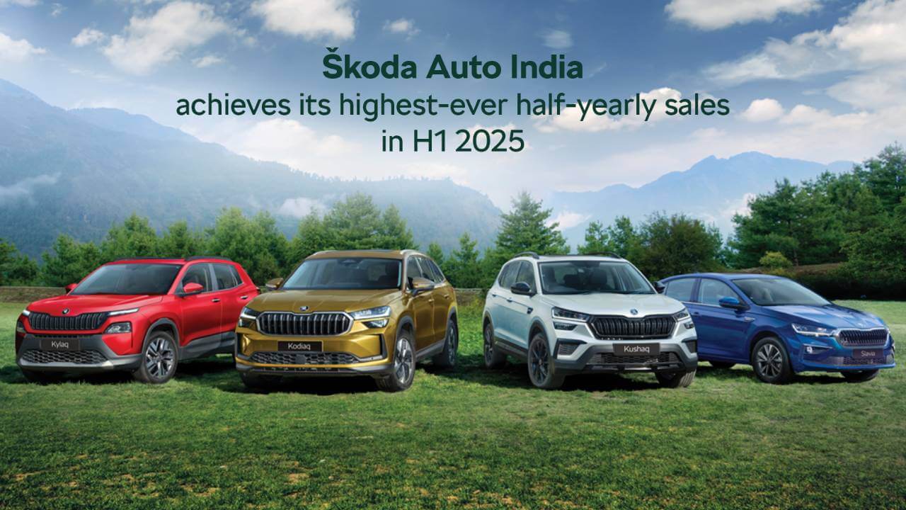 Skoda Auto India टॉप 7 ब्रांड में शामिल, 2025 की पहली छमाही में रचा इतिहास, अपना ही रिकॉर्ड तोड़ा
