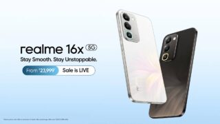 realme 16x 5G की पहली सेल आज से शुरू, ₹23,999 की शुरुआती कीमत में मिलेगा 7000mAh बैटरी वाला स्मार्टफोन