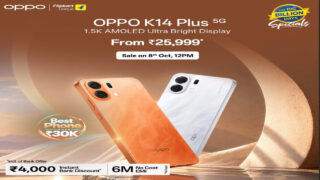 30,000 रुपये से कम में 8,000 MAH की बैटरी संग OPPO K14 Plus लॉन्च