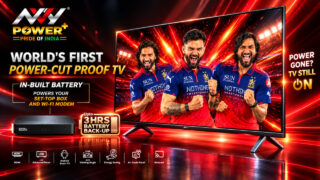 बिजली गुल होने पर भी 3 घंटे चलेगा TV! NVY ने पेश किया Power+ LED TV