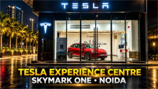 नोएडा में Tesla की एंट्री! Skymark One में खुला सेंटर, 50.89 लाख की Model Y