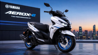 Yamaha का ई-स्कूटर Aerox E 2.81 लाख रुपये में लॉन्च