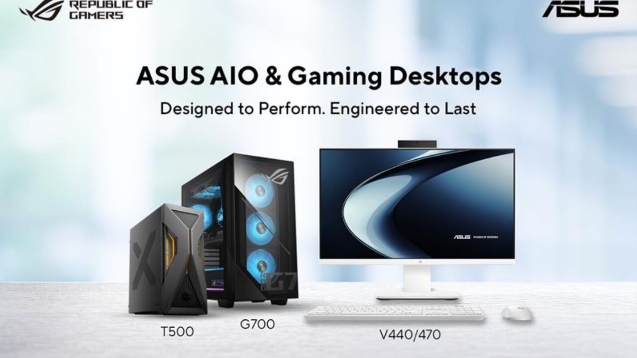 घर और ऑफिस के लिए ASUS के स्टाइलिश डेस्कटॉप्स लॉन्च