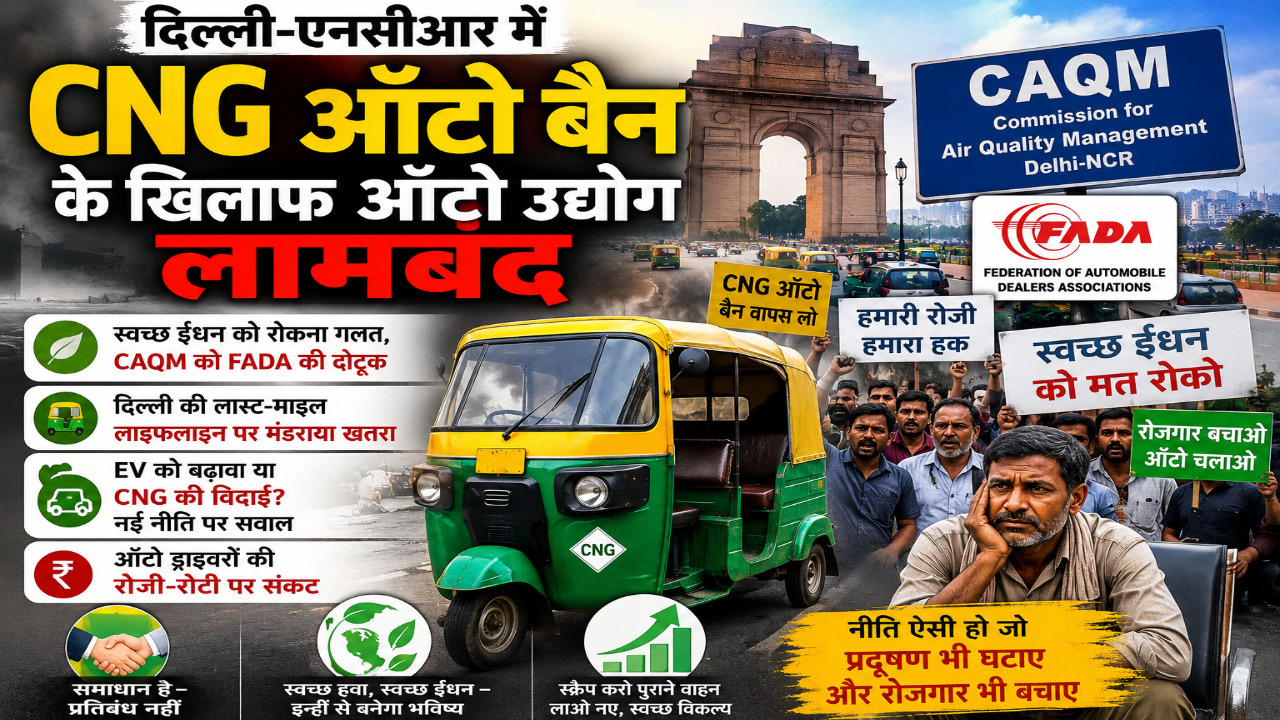 दिल्ली-NCR में CNG ऑटो पर संकट!