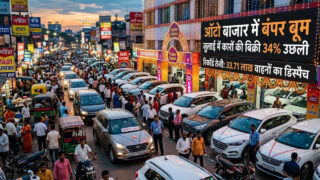 ऑटो बाजार में बंपर बूम, जुलाई में कारों की बिक्री 34% उछली