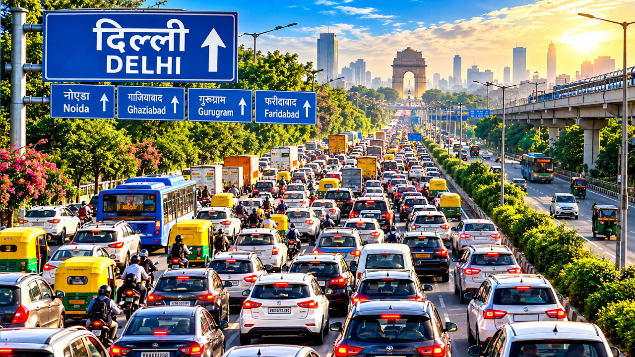 BS-VI नहीं तो दिल्ली में नो एंट्री! छह साल से पुरानी बाहरी गाड़ियों पर 1 नवंबर से एक्शन