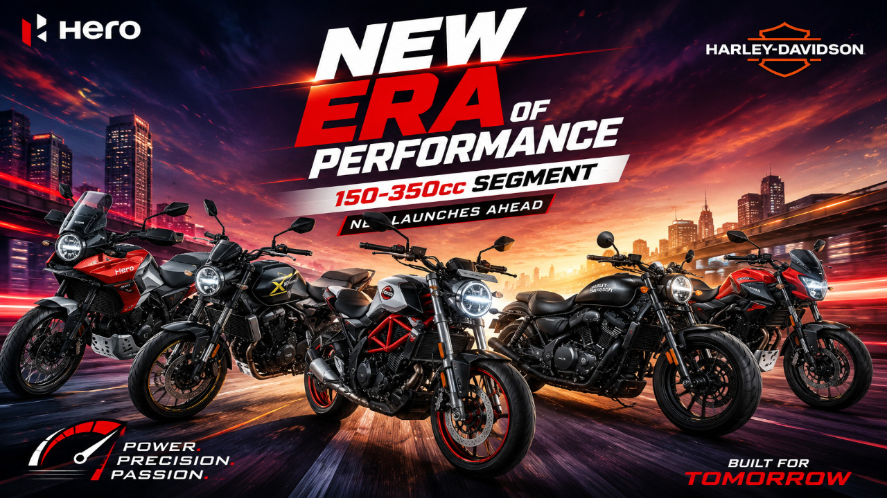 Hero का मेगा प्लान, 150-350cc सेगमेंट में आएगा प्रीमियम बाइक्स का तूफान