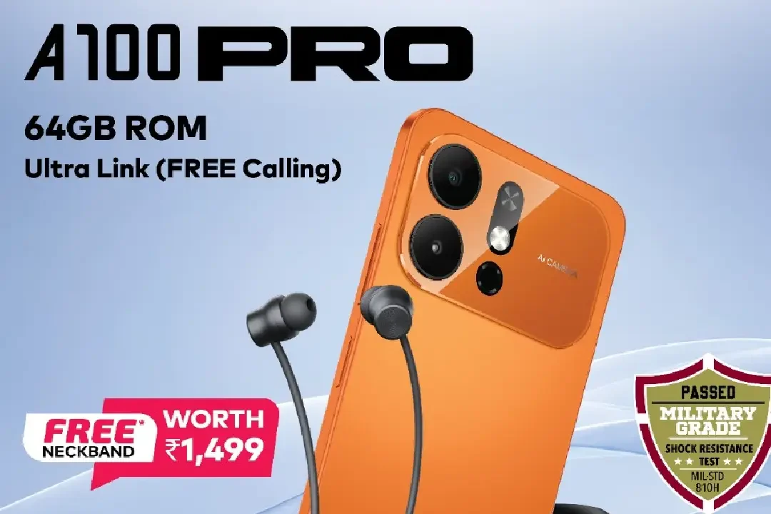 itel A100 Pro 4GB फोन खरीदो, 1499 रुपये का Premium Neckband फ्री
