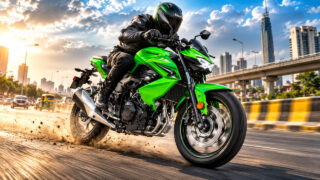 STREET FIGHTER Kawasaki Z300 आई INDIA, 3.25 लाख में घर ले जाइए