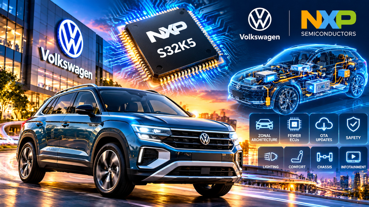 Volkswagen की कारें और स्मार्ट होंगी! NXP से करार, अपडेटेड सॉफ्टवेयर से बदलेगी ड्राइविंग