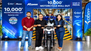 OBEN ELECTRIC की बेंगलुरु फैक्ट्री से निकली 10,000वीं E-BIKE