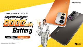 8000mAh बैटरी वाला realme NARZO 100x 5G लॉन्च, कीमत 18,499 रुपये से शुरू