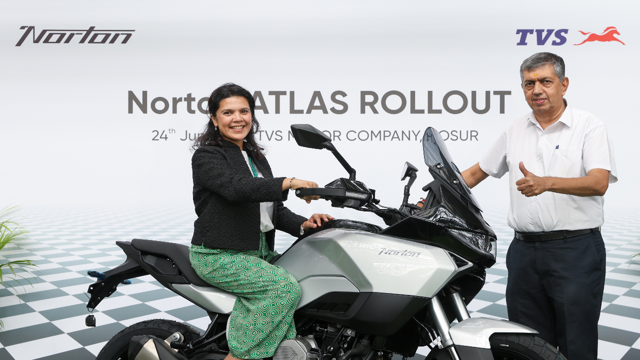 भारत में बनी,अब दुनिया भर में दौड़ेगी पहली एडवेंचर बाइक Norton Atlas