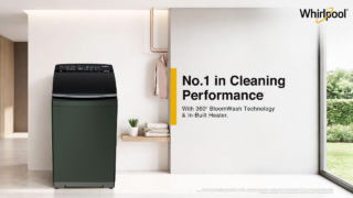 कपड़ों का धुलाई होगी आसान, Whirlpool की स्मार्ट वॉशिंग मशीन 360° Bloomwash Pro 11kg लॉन्च
